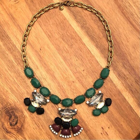 J.Crew | Chunky Statement Necklace | 17” Length - Picture 1 of 4